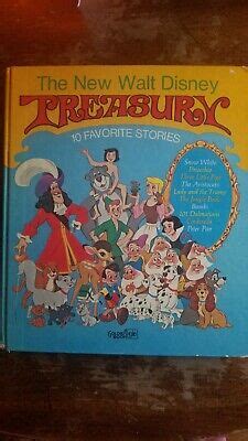 The New Walt Disney Treasury 10 Favorite Stories Big Golden Book 1971