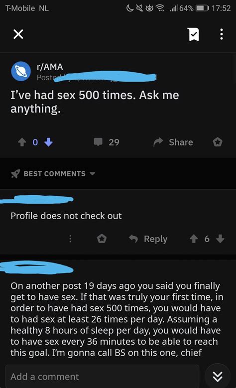 Anyone Who Knows How Much Sex They Have Had Hasn T Had Much Sex R Theydidthemonstermath