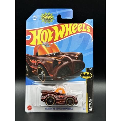 車庫 現貨 Hot Wheels風火輪 Classic TV Series Batmobile 蝙蝠俠 蝙蝠車 蝦皮購物