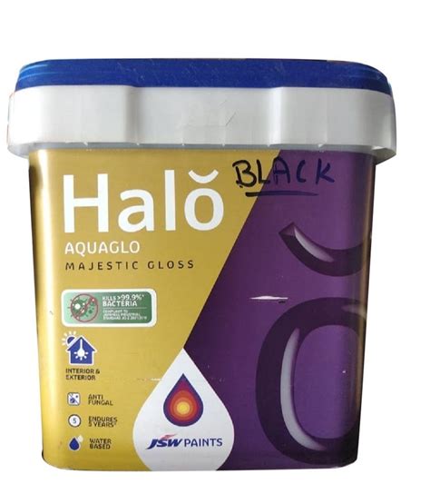 JSW Halo Aquaglo Majestic Gloss Paint Packaging Size 1 Litre At Best