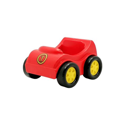 Duplo Red Car With And Yellow Wheels Brick Owl Lego Marketplace