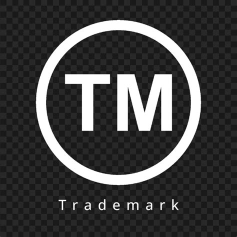 Trademark TM White Logo PNG | Citypng