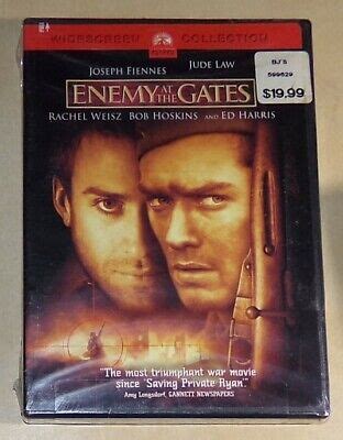 Enemy At The Gates Dvd Widescreen Joseph Fiennes Jude Law Ed