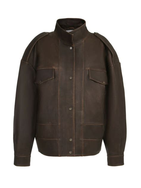 Собрали 30 осенних кожаных курток и тренчей на каждый день | Sobaka.ru