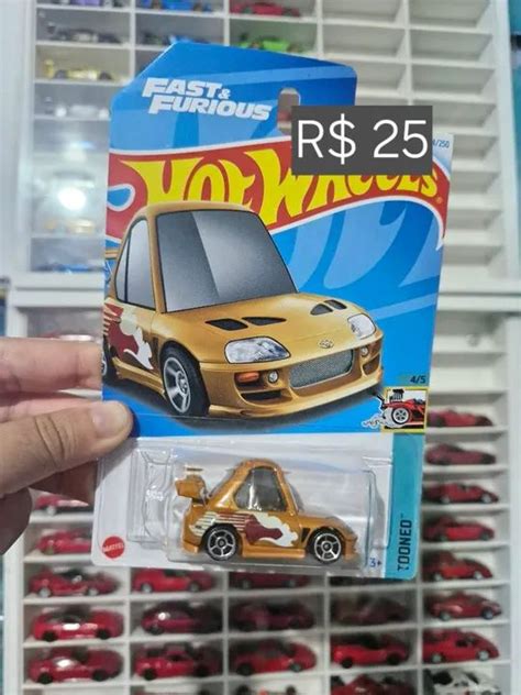 Carrinho Hot Wheels Fast Furious Toyota Supra Tuned Hobbies e coleções Rodoviária