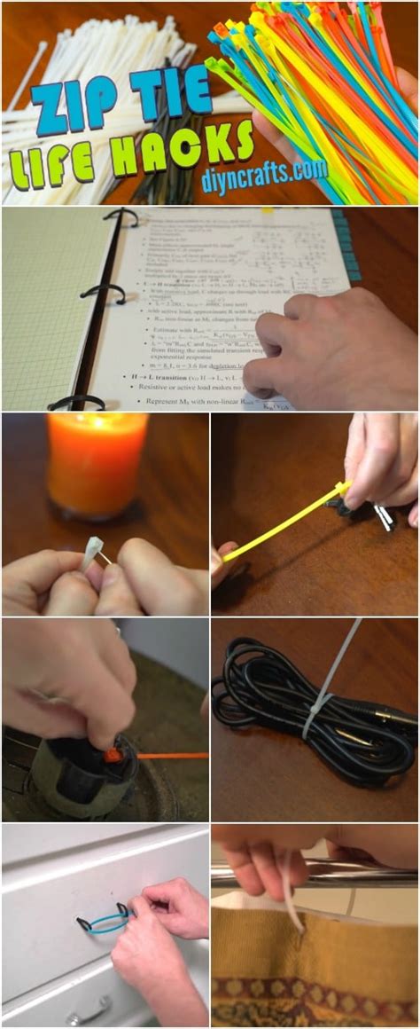 7 Brilliantly Easy Zip Tie Lifehacks To Solve Common Problems Diy