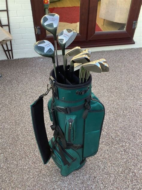 Complete Set Of Regal Pro Orbit Golf Clubs In A Lovely Green Regal