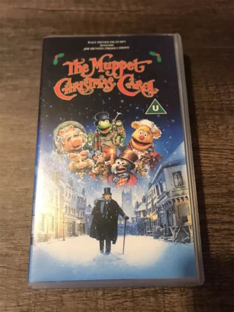 THE MUPPET CHRISTMAS Carol VHS Video Tape Walt Disney Jim Henson Kermit