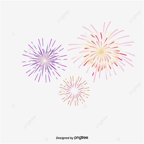 Fuegos Artificiales Png Elementos Vectoriales PNG Vector De Fuegos