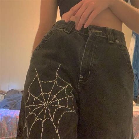 вышивка паутина | Diy clothes, Upcycle clothes, Grunge outfits