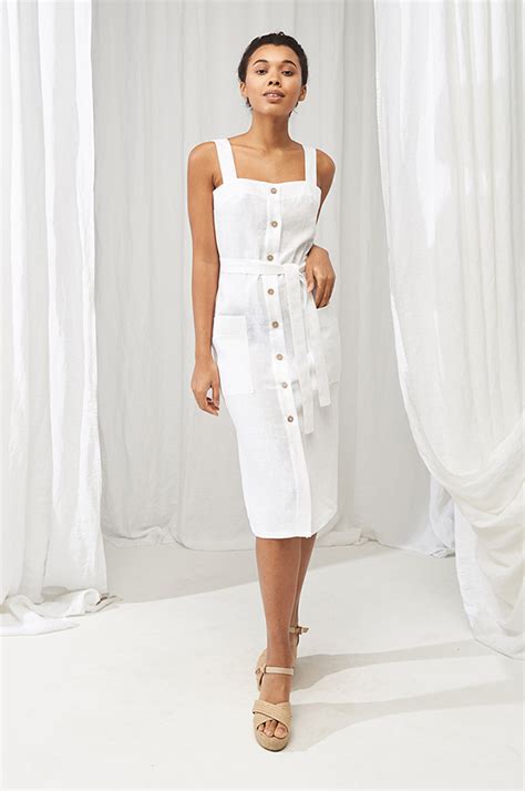 top  white linen dresses linenhandmadestudiocom