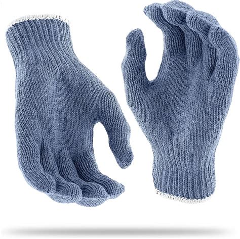 Рабочие перчатки из фланели хлопка, белые кремовые | มูลนิธิกสิกรรมธรรมชาติ