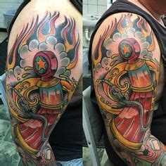 34 Popular Automotive Tattoo Ideas Hot Rod Tattoo Sleeve Tattoos Car Tattoos