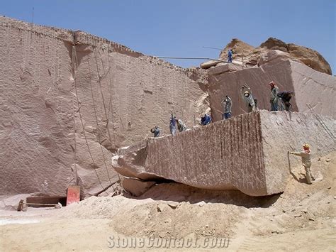 Saudi Pink Granite Quarry