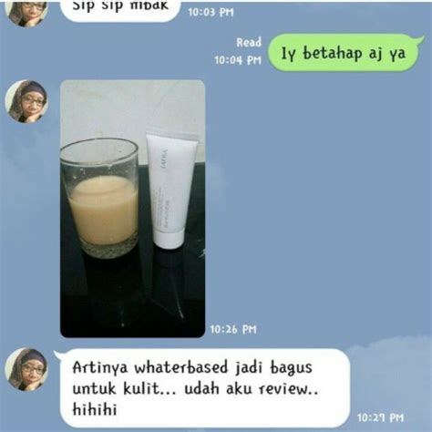 maksudnya water based  sedikit review  kl
