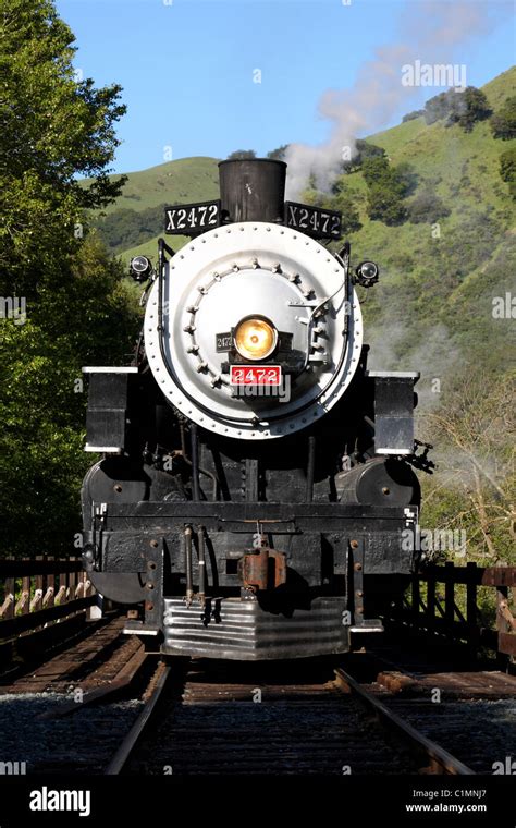 Southern Pacific Steam Locomotive 2472 Stock Photo Alamy