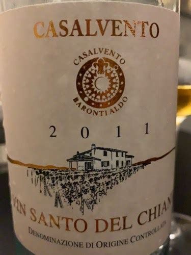 Casalvento Vin Santo Del Chianti Vivino