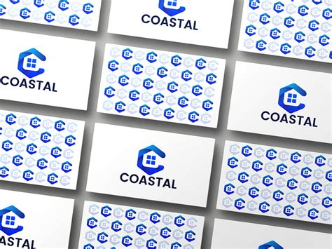 COASTAL logo, logo design, home logo by Atik Mansur on Dribbble