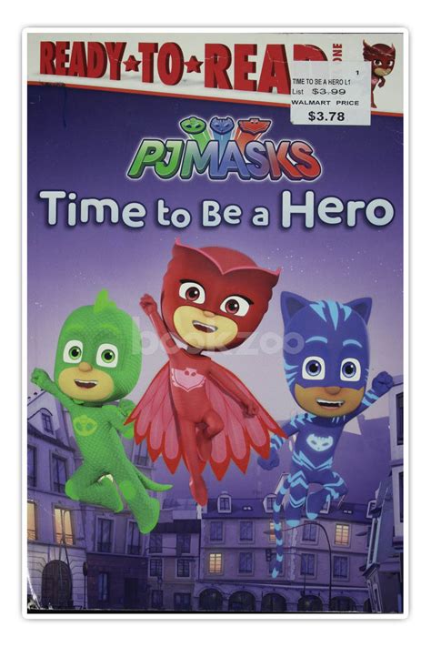 Buy Ready To Read Pjmasks Timeto Be A Hero Level 1 By Daphne Pendergrass At Online Bookstore