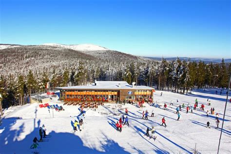 Skiareál Hochficht Město Horní Planá