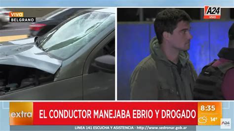 De Contramano Un Conductor Borracho Y Drogado Choc A Un Motociclista