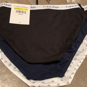 Calvin Klein Underwear Intimates Sleepwear Calvin Klein Pack Bikini Panties Ck Logo New