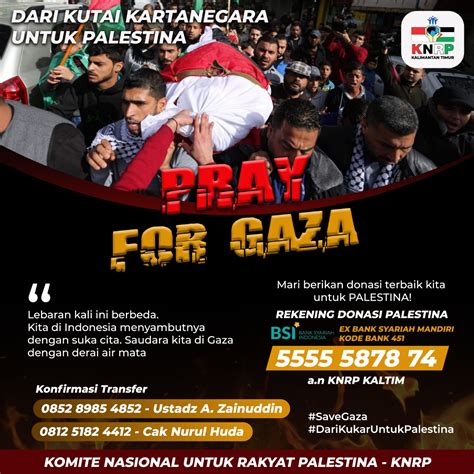 Peduli Terhadap Rakyat Palestina KNRP Kukar Gelar Aksi Solidaritas