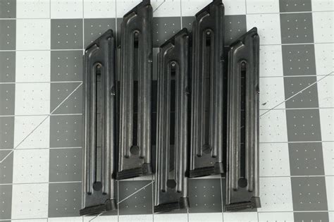 5x Factory Ruger Mark Iii And Iv 10 Round 22 Lr Black Logo Pistol Magazines Mags Ebay