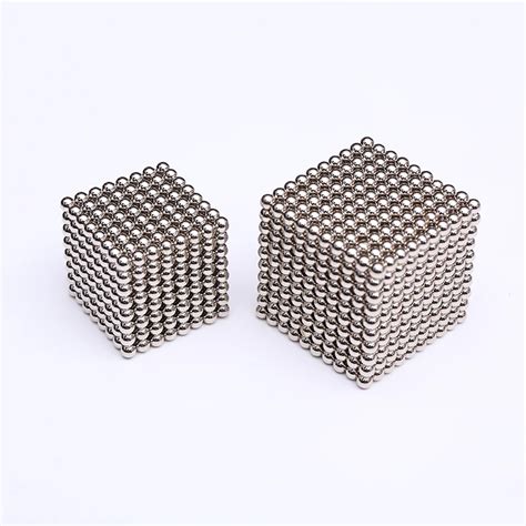 3 мм 5 мм 512 шт 1000 шт магнитные шарики нео куб с металлической ...