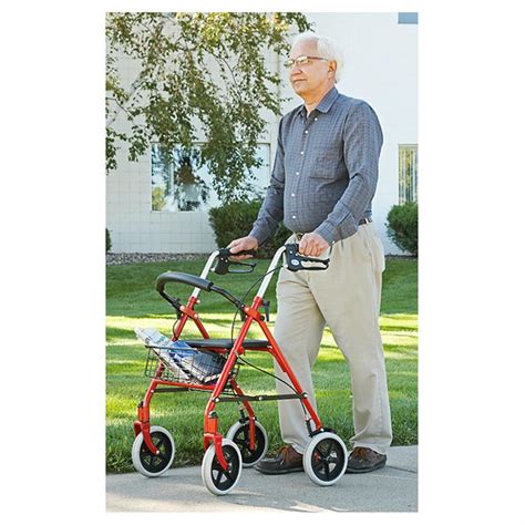 Drive™ Medical Deluxe Rollator Walker - 228056, Independent Living at ...