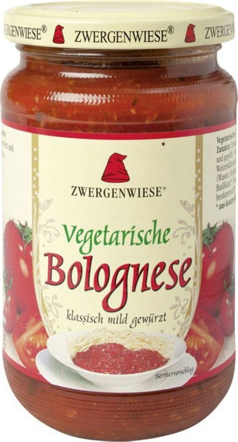 Zwergenwiese Bio Vegetarische Bolognese Ml Piccantino Onlineshop