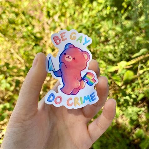 Gay Bear Sticker Etsy