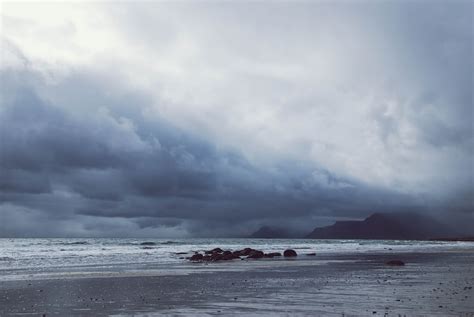 Beach Non Urban Scene Clouds Nature Seascape Idyllic Horizon