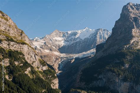 Grindelwald Unterer Grindelwaldgletscher Eiger Eigernordwand