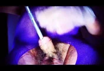 Tranny Ladyboy Sounding Urethral Dildo Pantyhose Lingerie Gay Man Man Porn XHamster