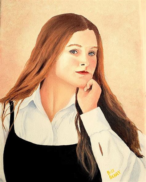 Christine Berry Painting By Bill Berry Fine Art America