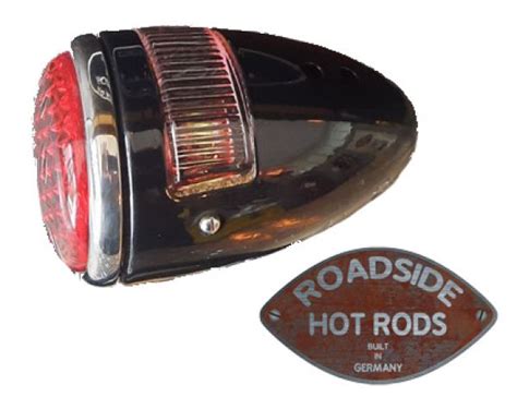 Roadside Hot Rods Ford R Cklicht Bullet Links Mit Kennzeichen Leuchte Aa Dl