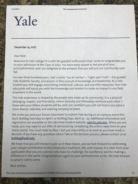 Yale College Acceptance Letter 1868 Yale College Paper Receipt JOSEPH