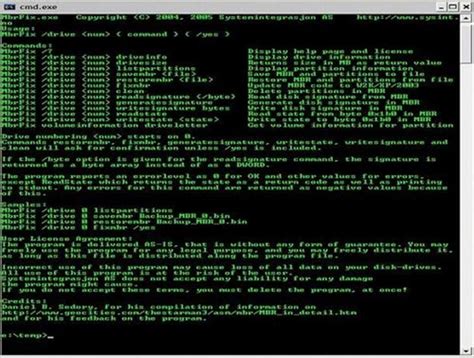 how to fix master boot record
