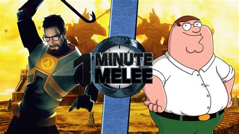 Gordon Freeman Vs Peter Griffin One Minute Melee Fanon Wiki Fandom