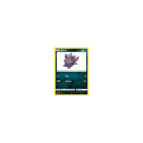 Zorua Sv Sv Joyau Chromatique Rare De L Extension Pok Mon