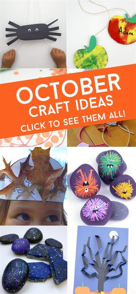 October Activities for Preschoolers | October crafts, October crafts preschool, October activities