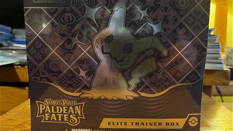 Paldean Fates Opening Youtube