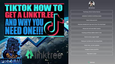 Tiktok How To Get A Linktree And Why You Need One Youtube