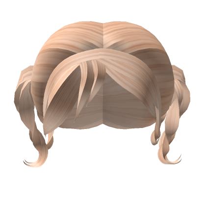 Cute Curly Short Pigtails Blonde Roblox