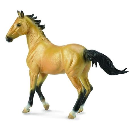 Breyer CollectA 1/18 Model Horse - Akhal-Teke Mare Buckskin - Walmart ...