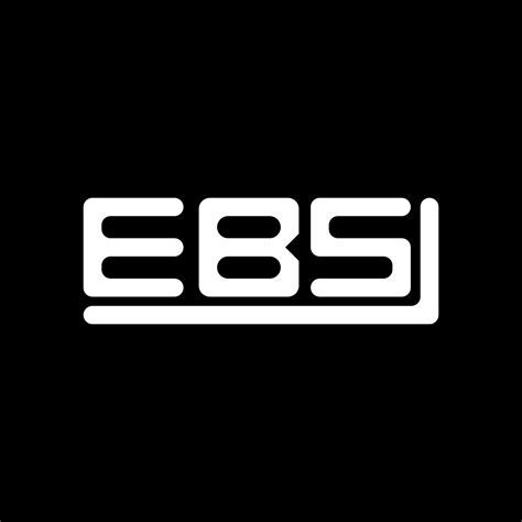 EBS letter logo creative design with vector graphic, EBS simple and ...