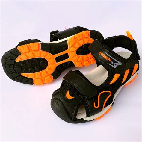 Босоножки для мальчика Liin Shoes A143-17 34 р. (стелька 20 см) Чёрные ...