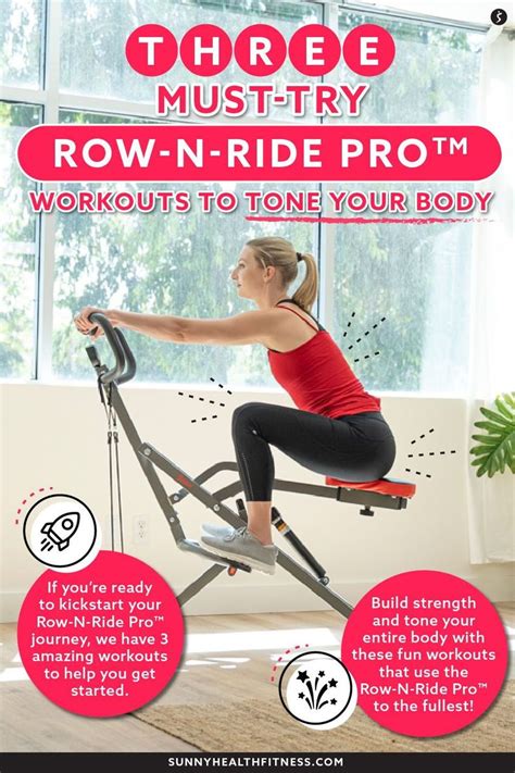 Best Row N Ride Pro Workouts To Tone Your Body Fun Workouts