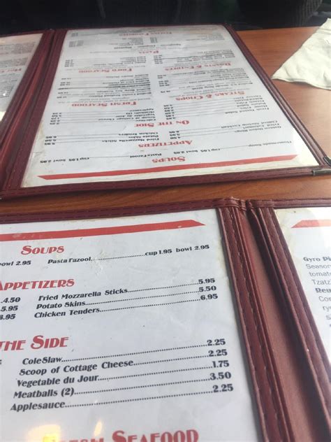 Menu at Nate’s Place (Formerly Bill's Diner) restaurant, Norwich